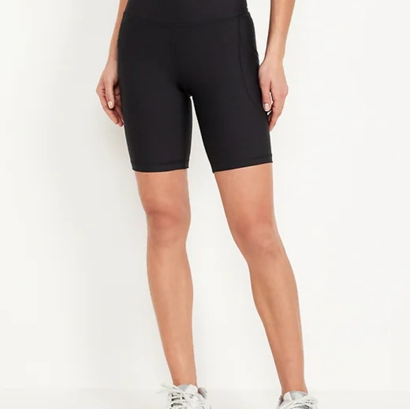 Old Navy High Rise Ribbed Bike Shorts - Picture 3 of 7